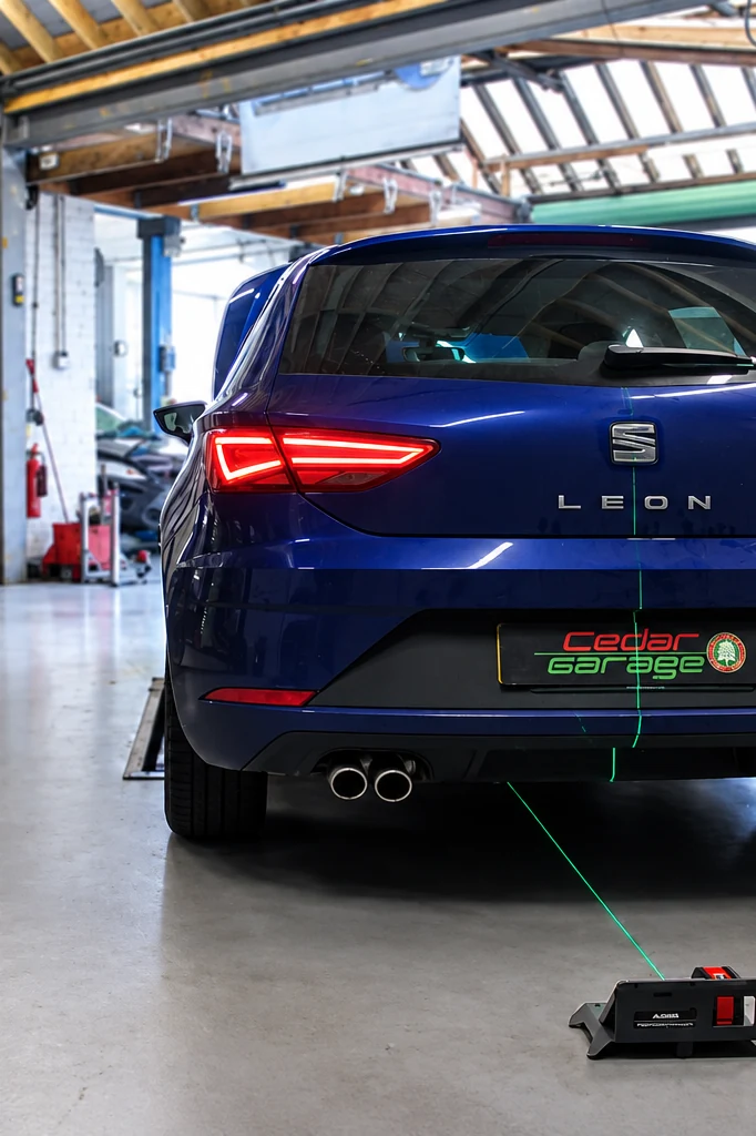 ADAS Calibration on a Seat ADAS calibration on a SEAT at Cedar Garage