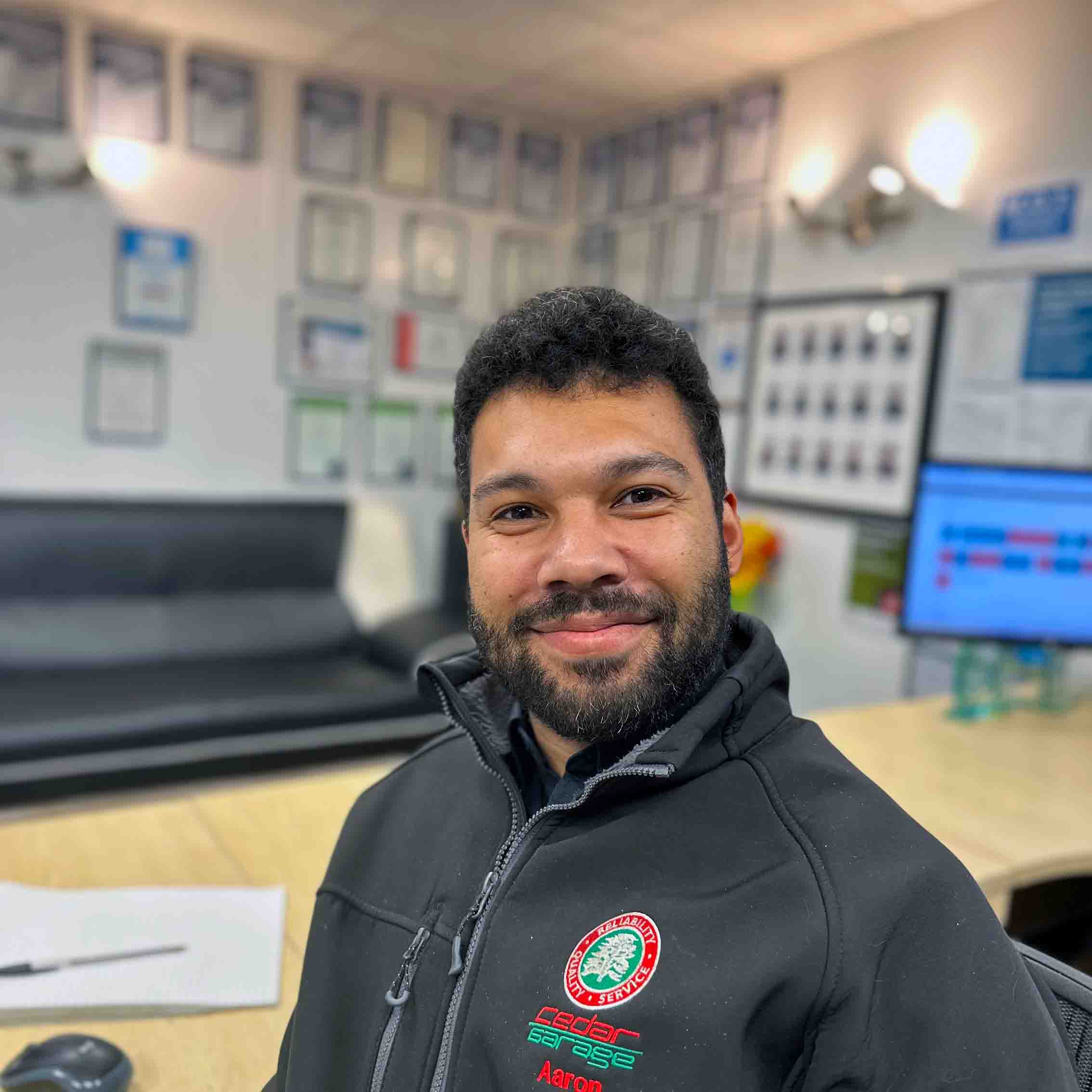Aaron, Service Advisor at Cedar Garage Worthing