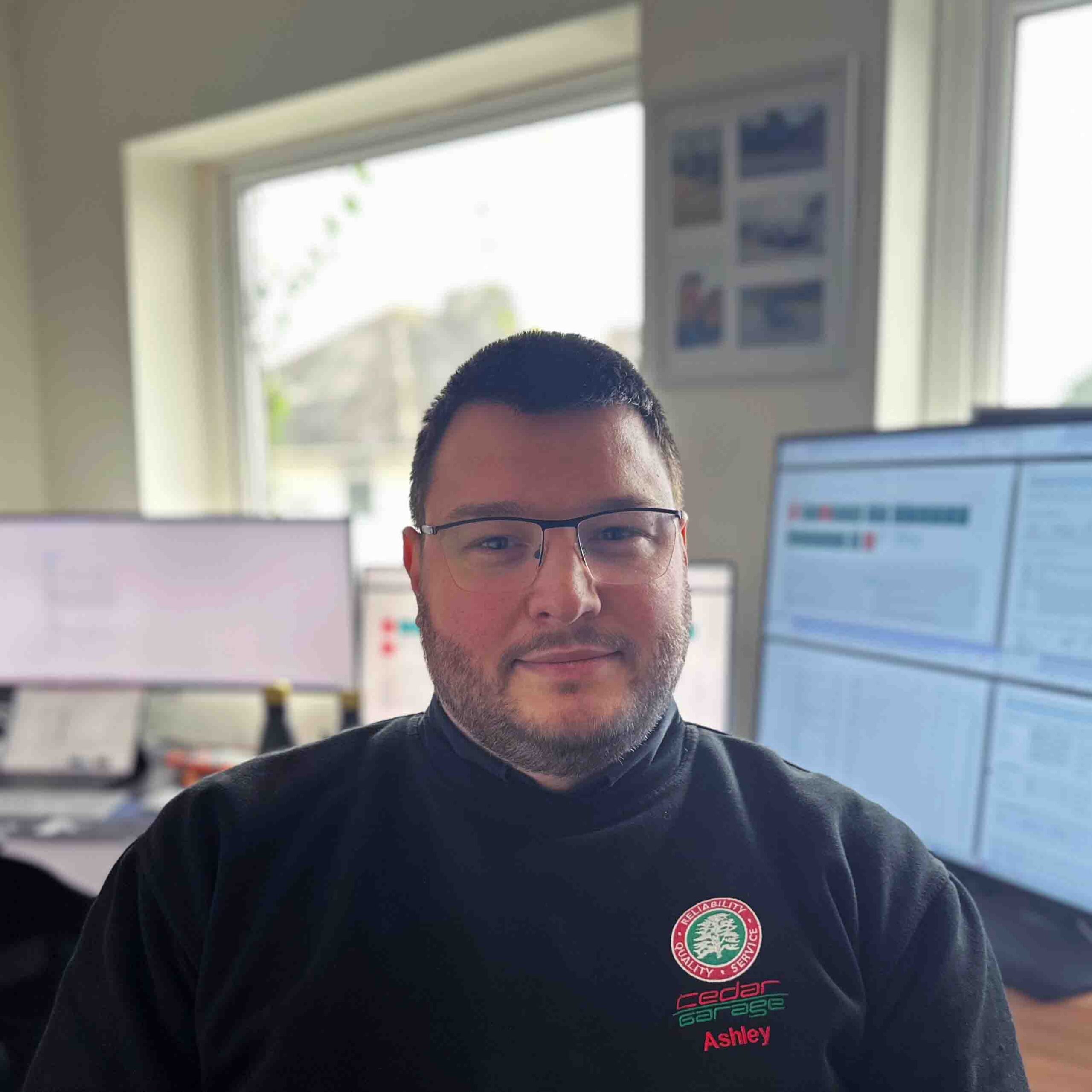 Ashley, Administrator at Cedar Garage Sompting