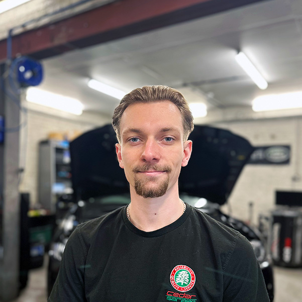 Austin, Technician at Cedar Garage Worthing