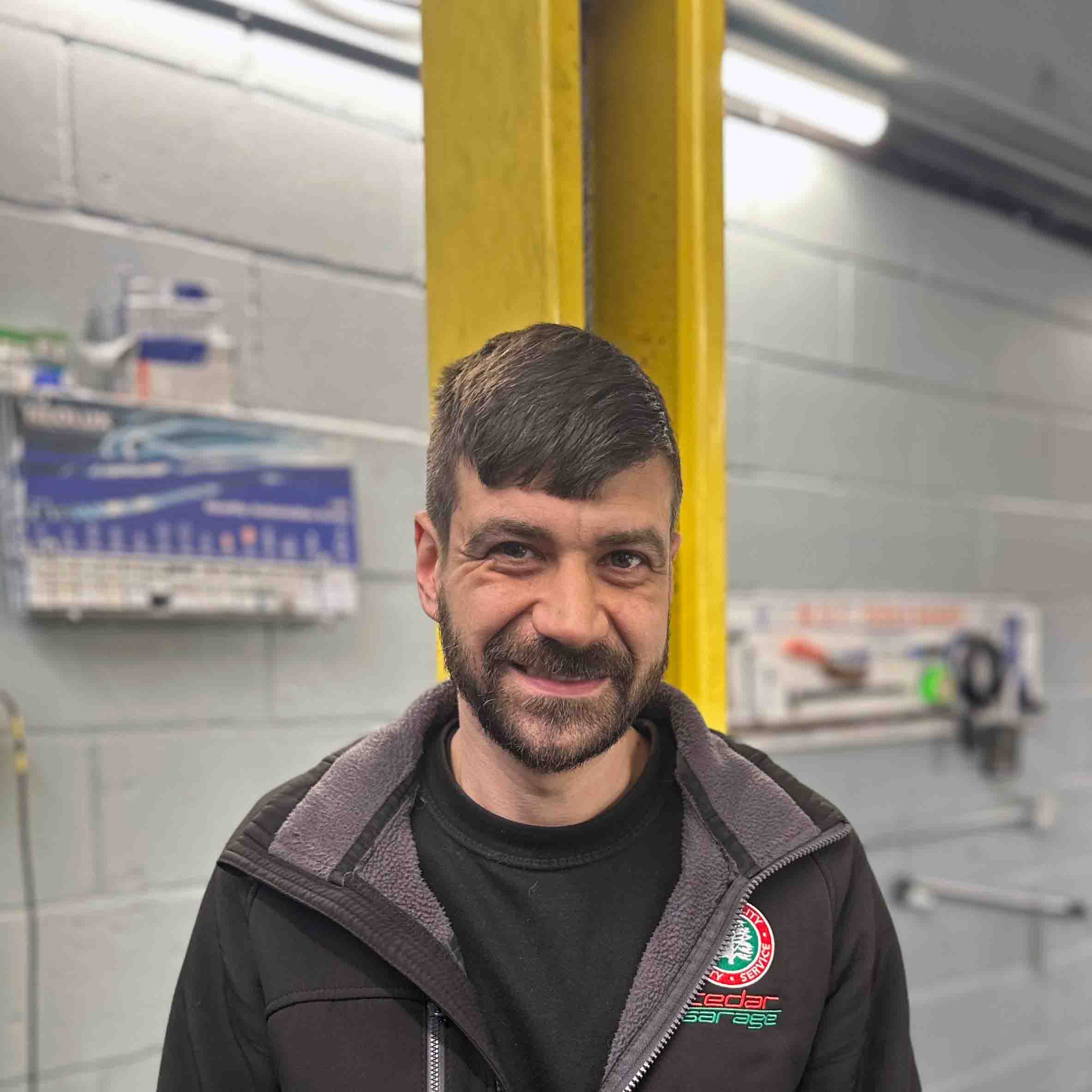 Craig, MOT Tester at Cedar Garage Worthing