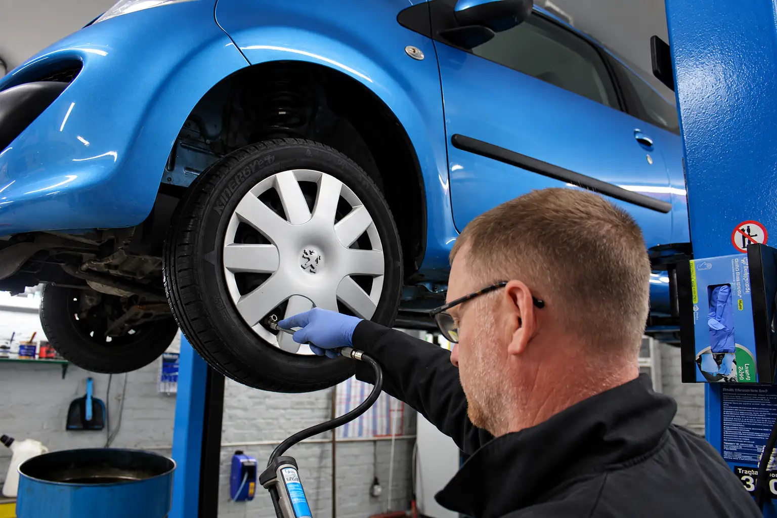 Peugeot servicing at Cedar Garage in Worthing