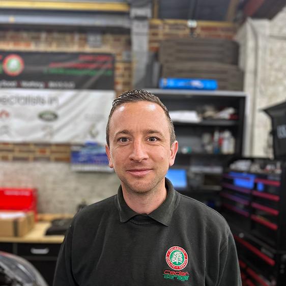 Phil, Senior Technician at Cedar Garage Worthing