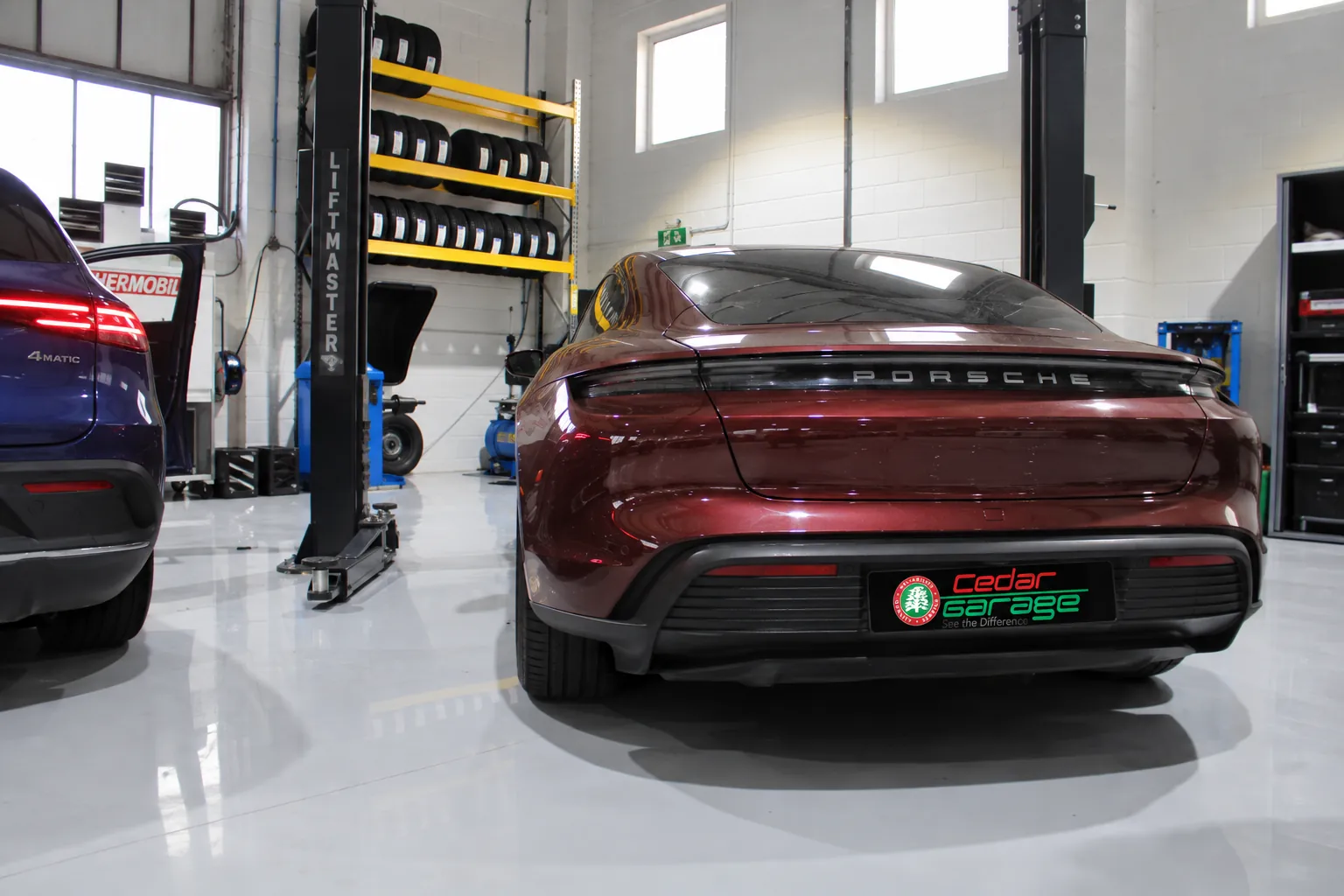 Porsche specialist garage in Sompting, West Sussex