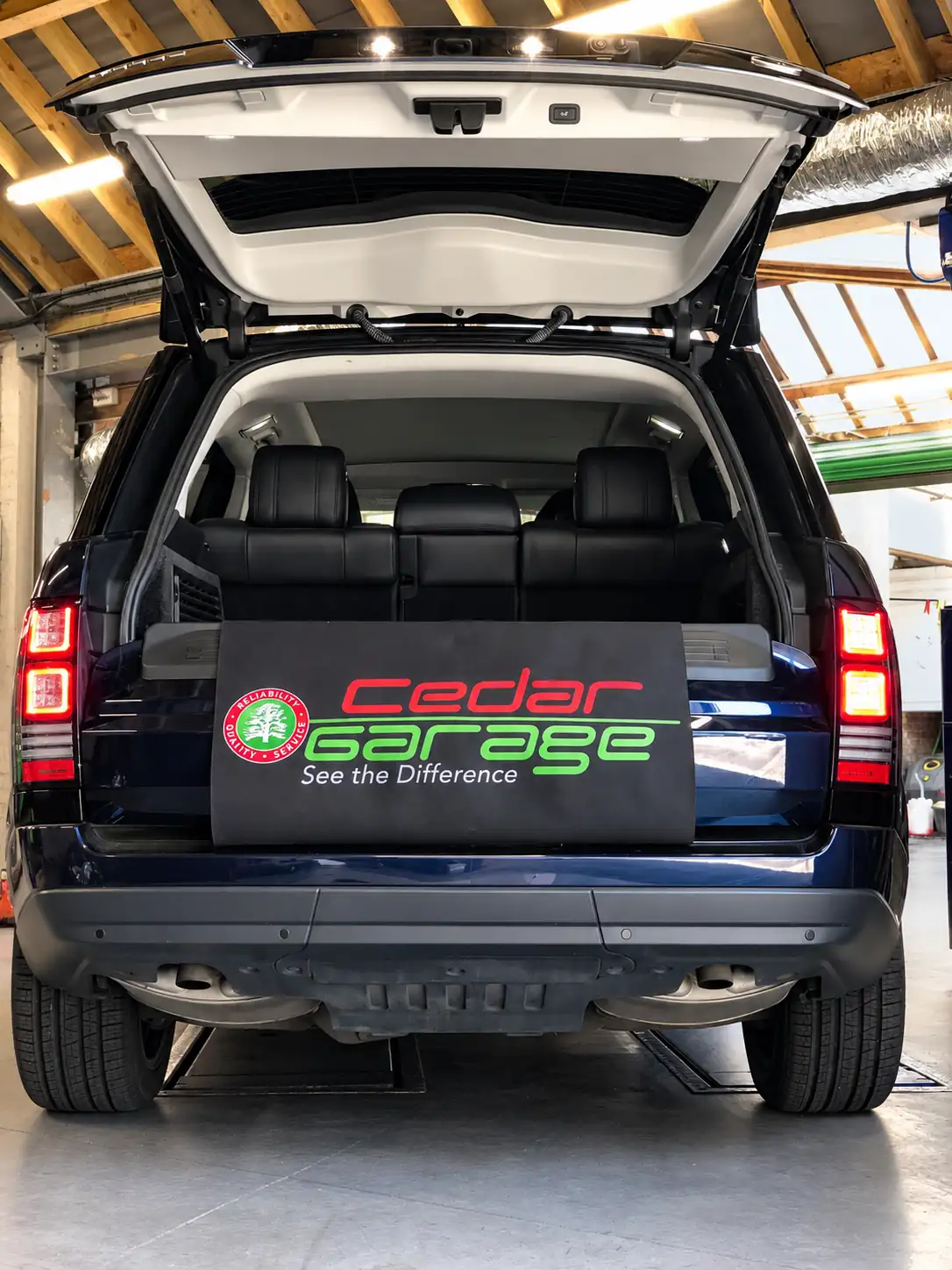Range Rover specialists in Worthing, Cedar Garage