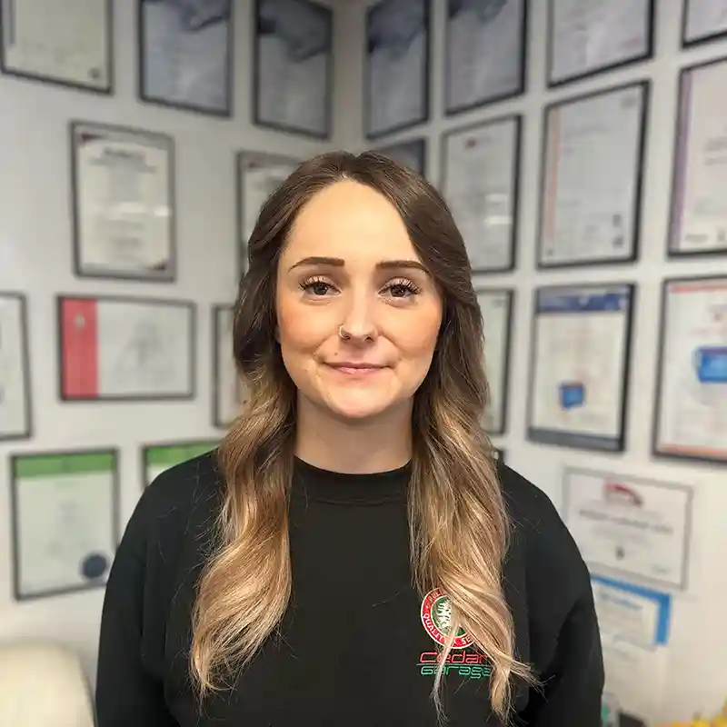Sophie, Service Advisor at Cedar Garage Sompting