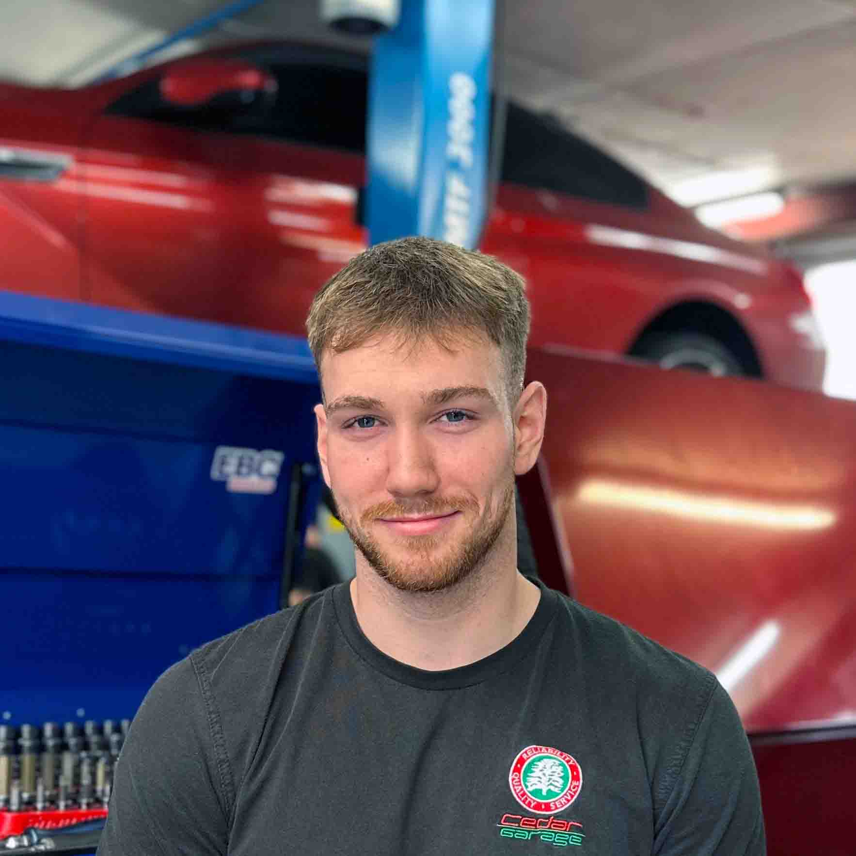 Tom, Technician at Cedar Garage Worthing