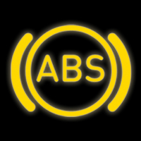 Engine management warning light symbol
