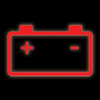 Engine management warning light symbol