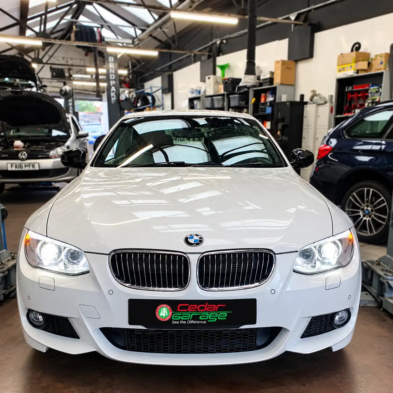 BMW 320D Intermittent EML at Cedar Garage