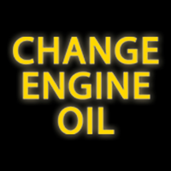 BMW change engine oil light symbol