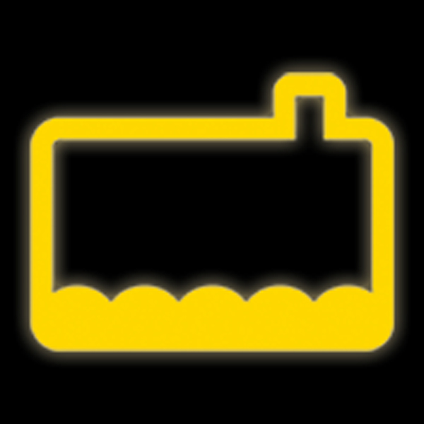 BMW coolant light symbol