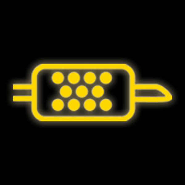 BMW DPF warning light symbol