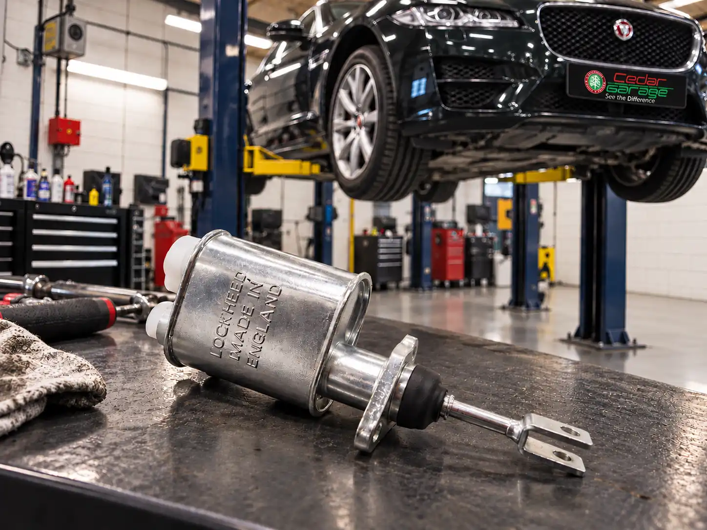 Clutch master cylinder replacement