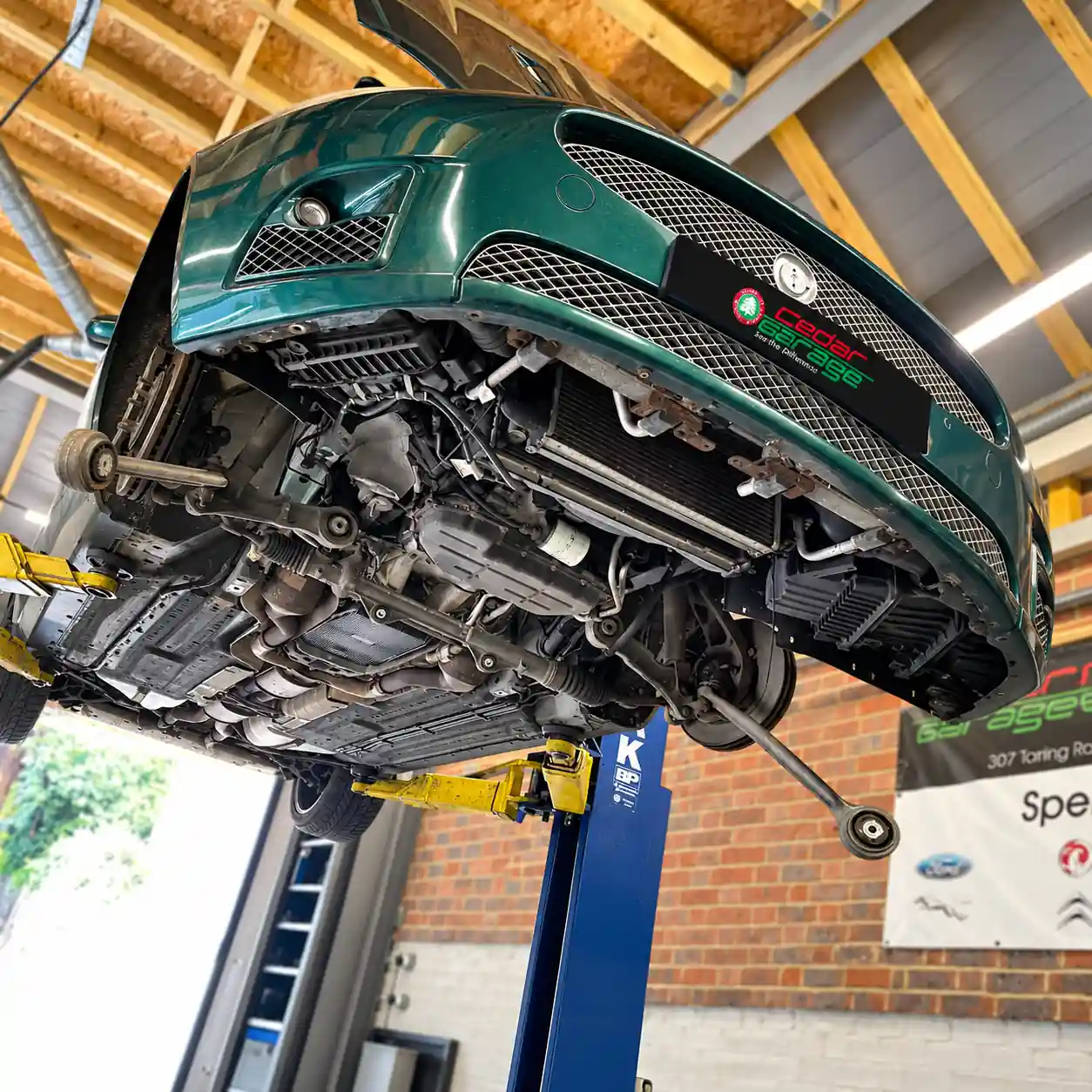 Jaguar XKR Front Subframe Replacement