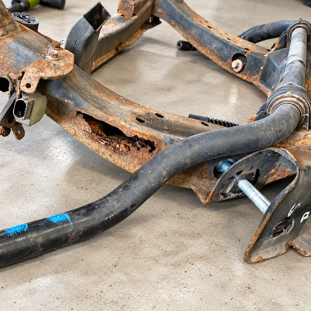Jaguar XKR Front Subframe Replacement