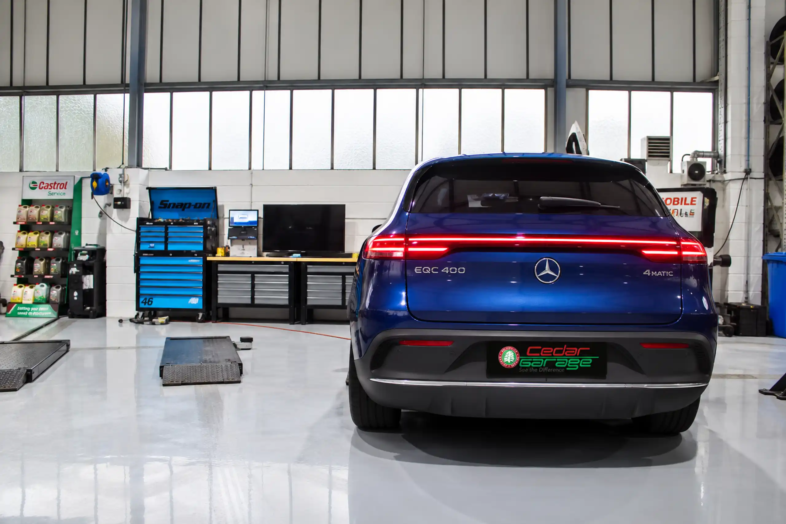 Mercedes MOT at Cedar Garage in Sompting