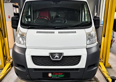 Peugeot Boxer Battery Going Flat at Cedar Garage
