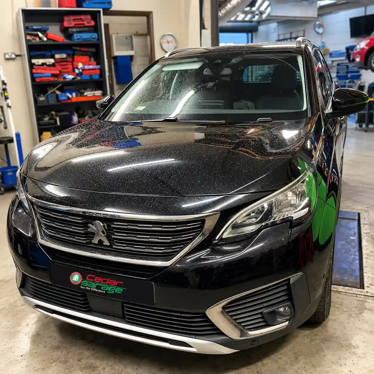 Peugeot 5008 Boot Struts Failed at Cedar Garage