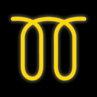Engine management warning light symbol