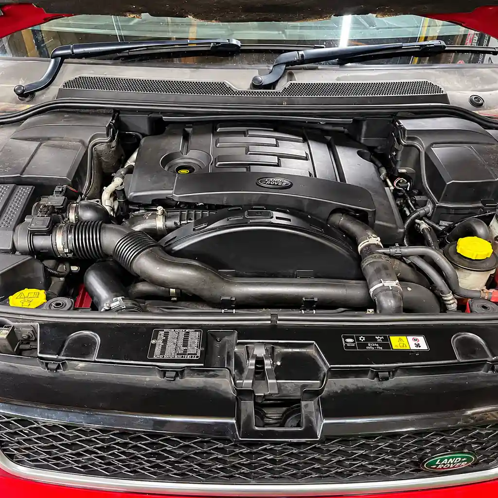 Range Rover Restricted Performance Message