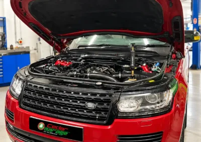 Range Rover Roof Switch Panel Replacement at Cedar Garage