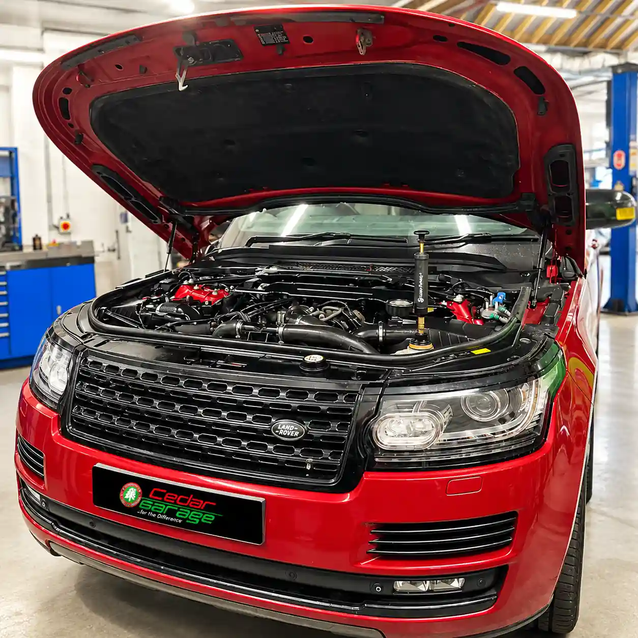 Range Rover Roof Switch Panel Replacement at Cedar Garage