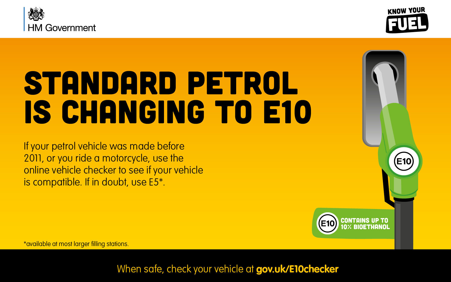 Standard Petrol is Changing to E10 e1624444304259
