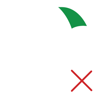 Uneven tyre wear icon