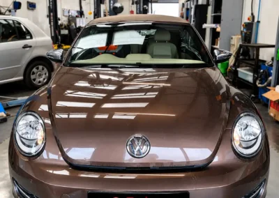 VW Beetle ABS, Traction Control and TPMS Warning Lights On at Cedar Garage