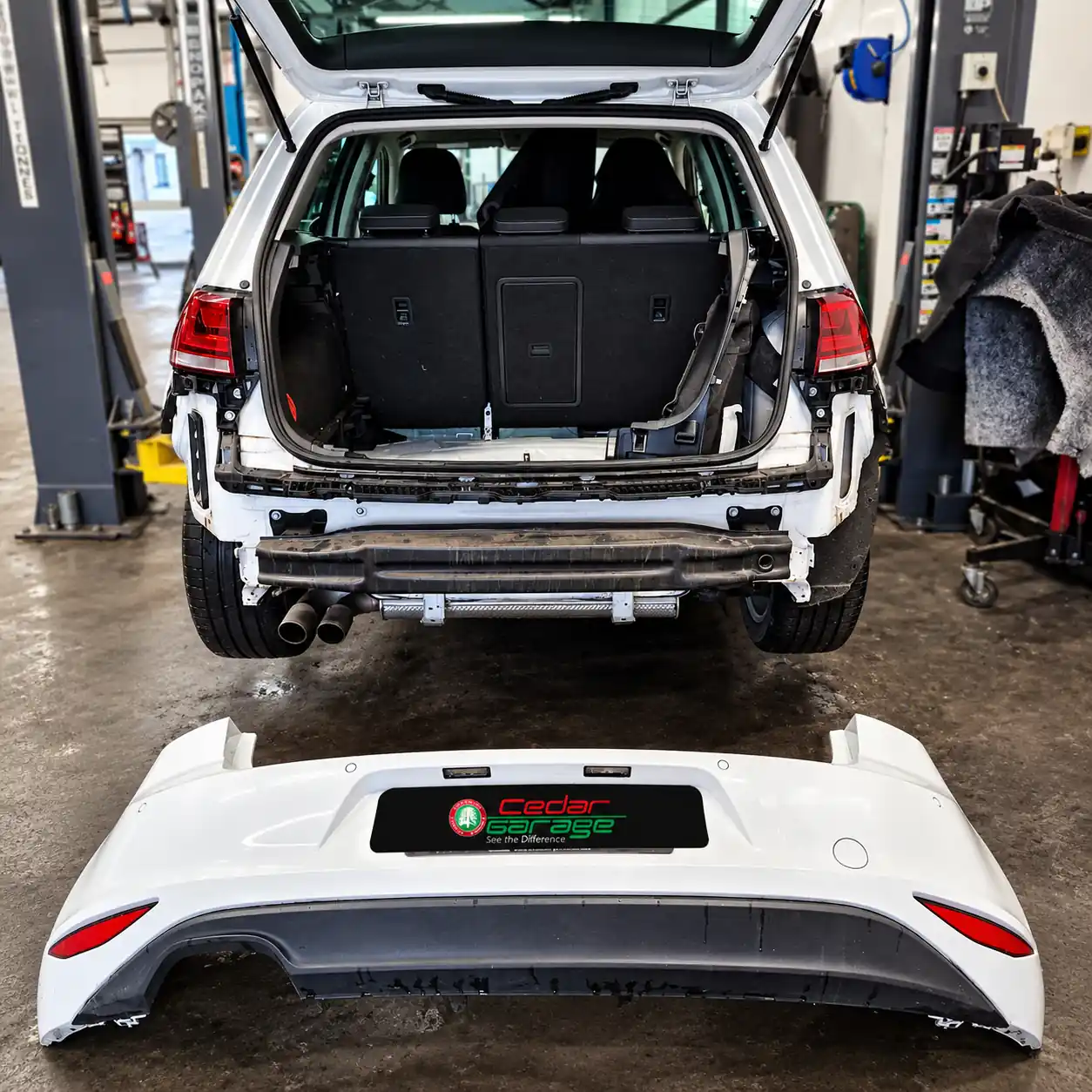 VW Golf Water Ingress at Cedar Garage