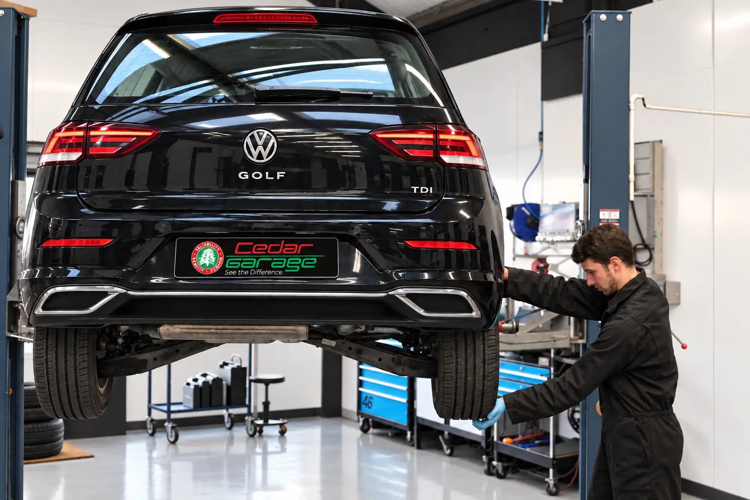 VW repairs at Cedar Garage's Sompting workshop
