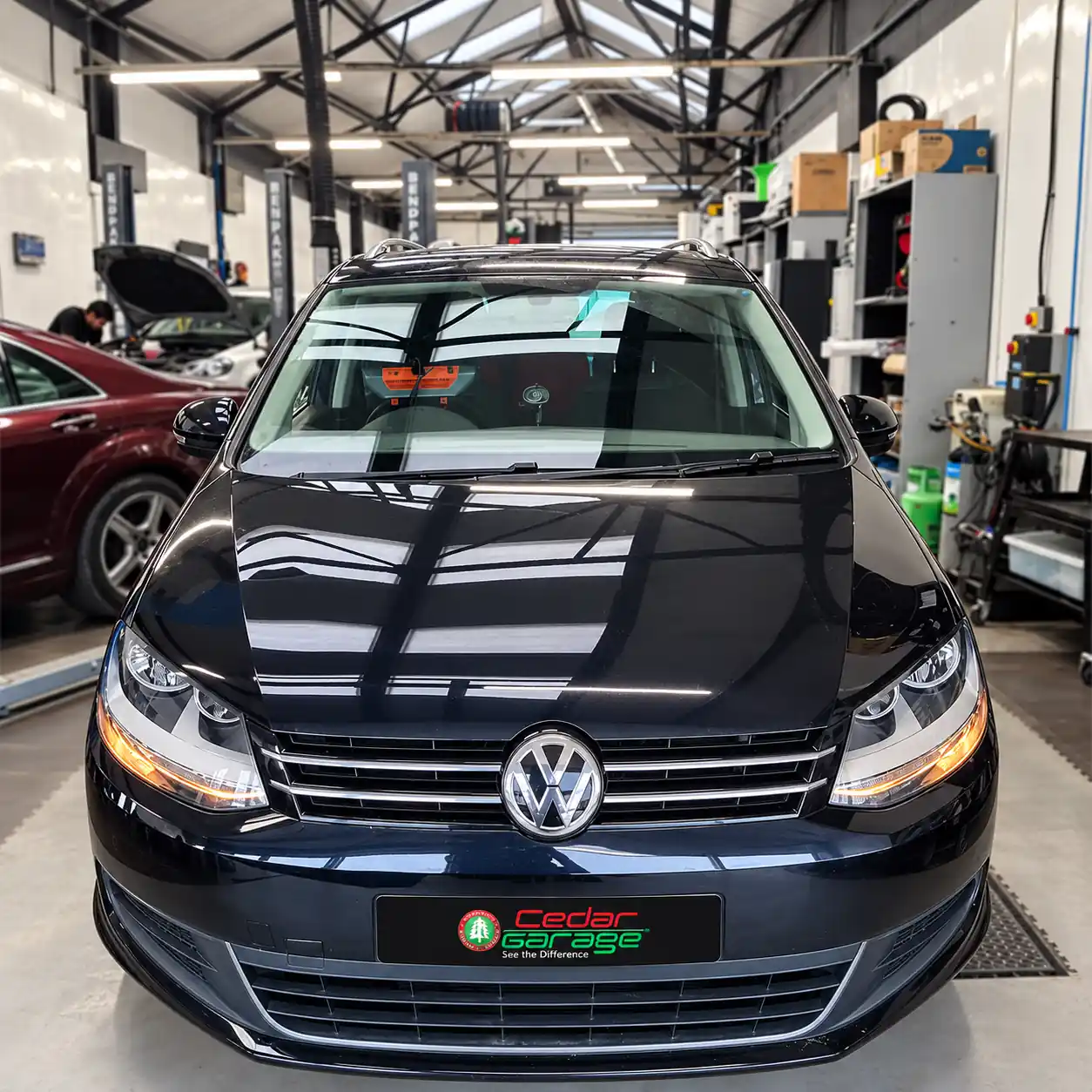 VW Sharan Airbag Light On at Cedar Garage