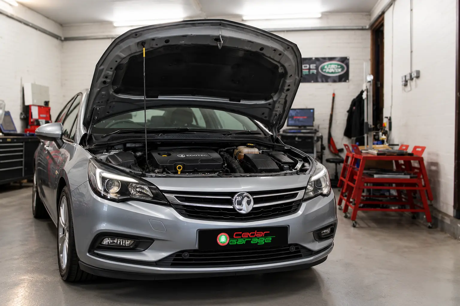 Vauxhall repairs at Cedar Garage
